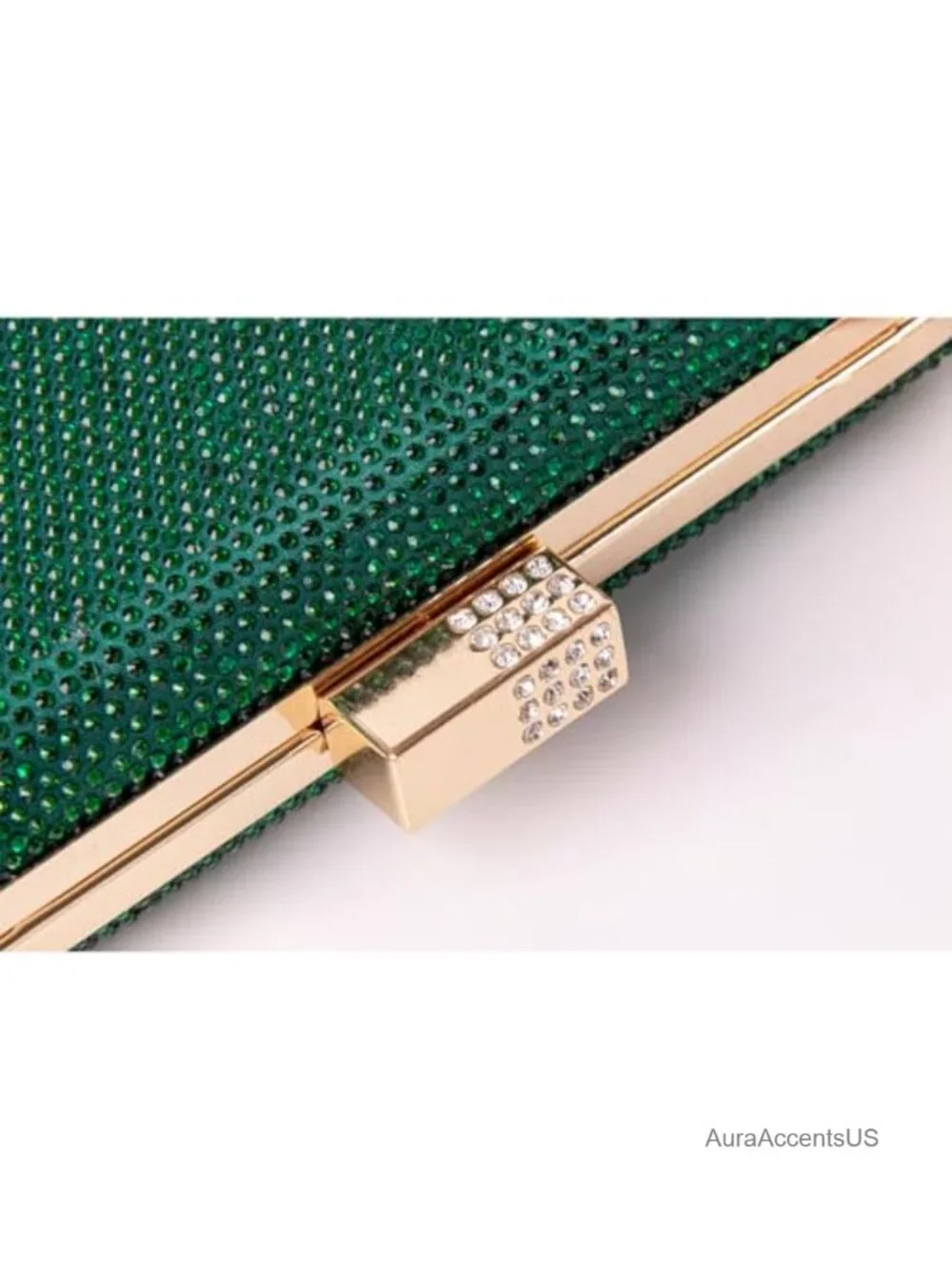 Rhinestone Clutch Evening Bag Sparkly Glitter Formal Handbag Detachable Chain
